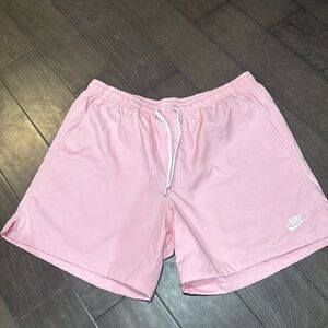 Baby pink men's shorts